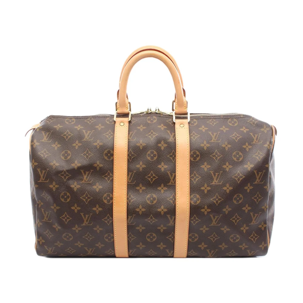 Louis Vuitton Vintage Women's Brown Pre-Owned Keepall Travel Bag