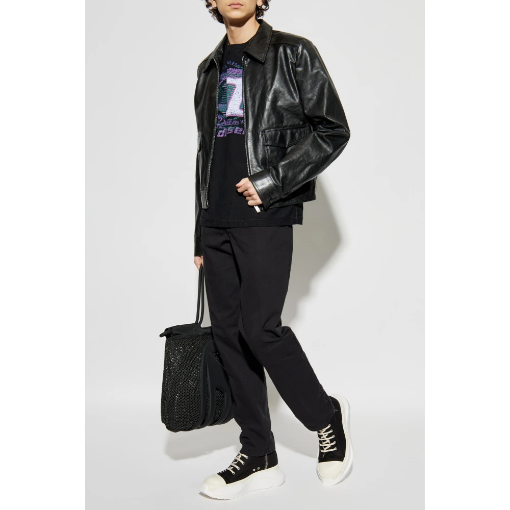 Diesel T-shirt T-Adjust-R11 Black Heren