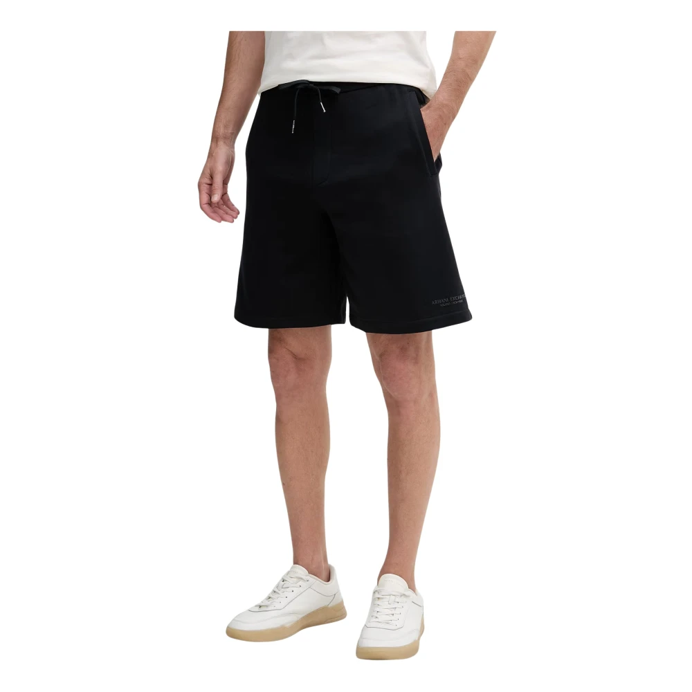 Armani Exchange , Herren, Shorts, Schwarzk, L
