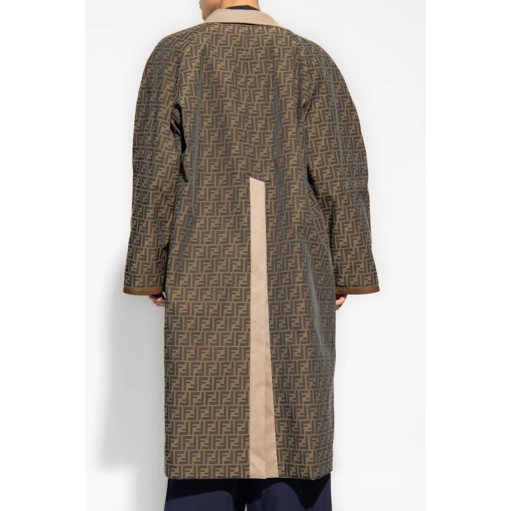 Fendi Omkeerbare jas Beige Heren