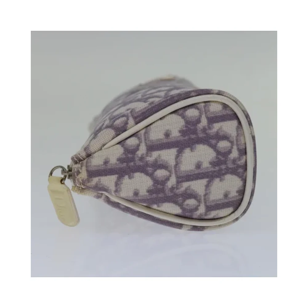 Dior Vintage Pre-owned Canvas dior-bags Purple Dames