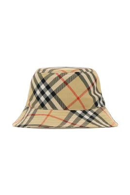 Broderad Bucket Hat i Canvas