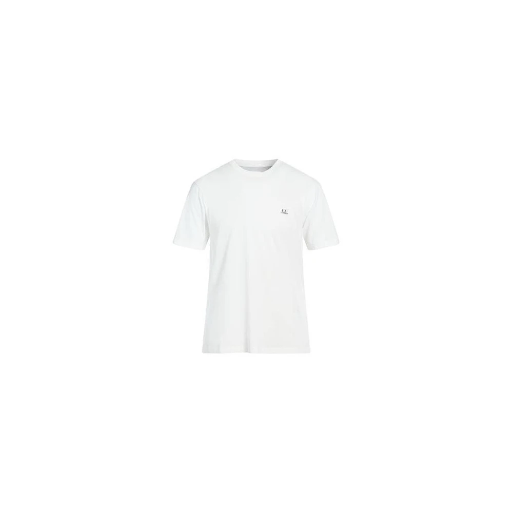 C.p. Company Men's White 30/1 Jersey Goggle T-Shirt - T-Shirts - 2XL - Tops