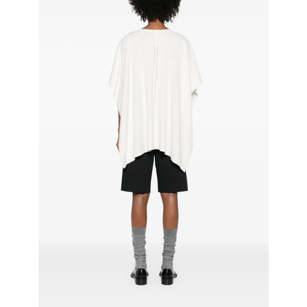 Fabiana Filippi Wit Outerwear Aw24 White Dames