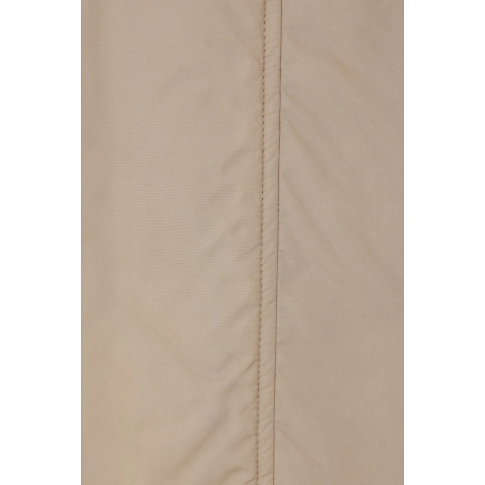 Aspesi Beige Nylon Thermore Jacket Shirt Beige Dames