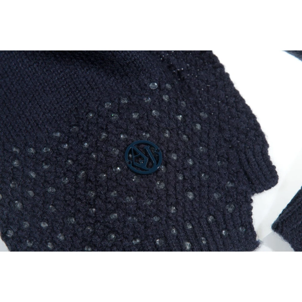 Armani Jeans Stijlvolle Sjaals voor Trendy Uitstraling Blue Dames