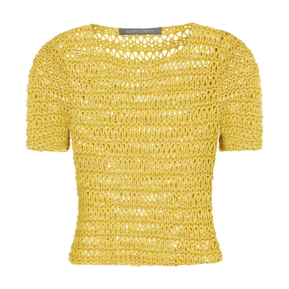 Knitwear > Round-neck Knitwear - - Alberta Ferretti - Modalova