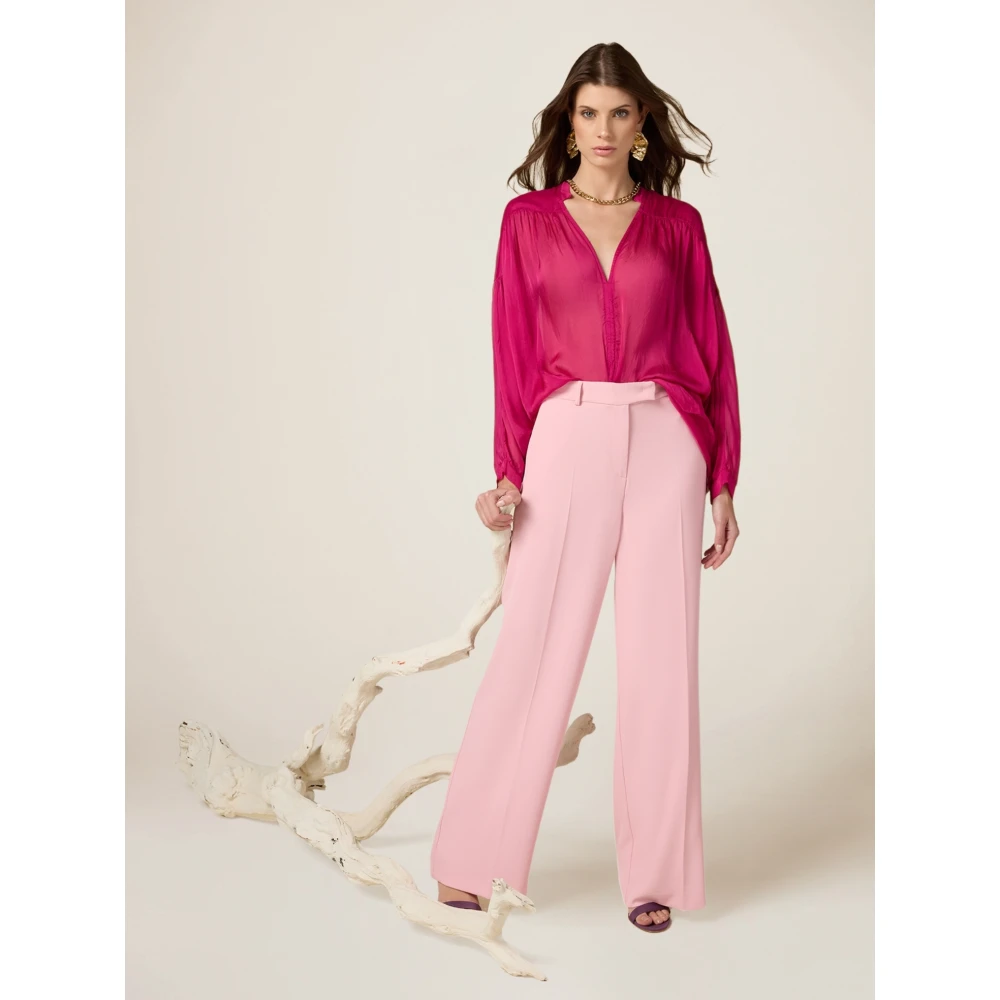 Oltre Solide Palazzo Broek Pink Dames
