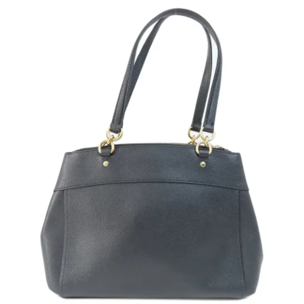 Coach Pre-owned Fabric totes Gray Dames