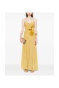 robe-moutarde-paillettes-fleurs