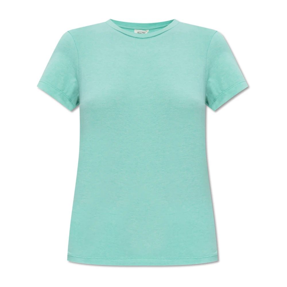 American Vintage Donna Verde Maglietta A Maniche Corte