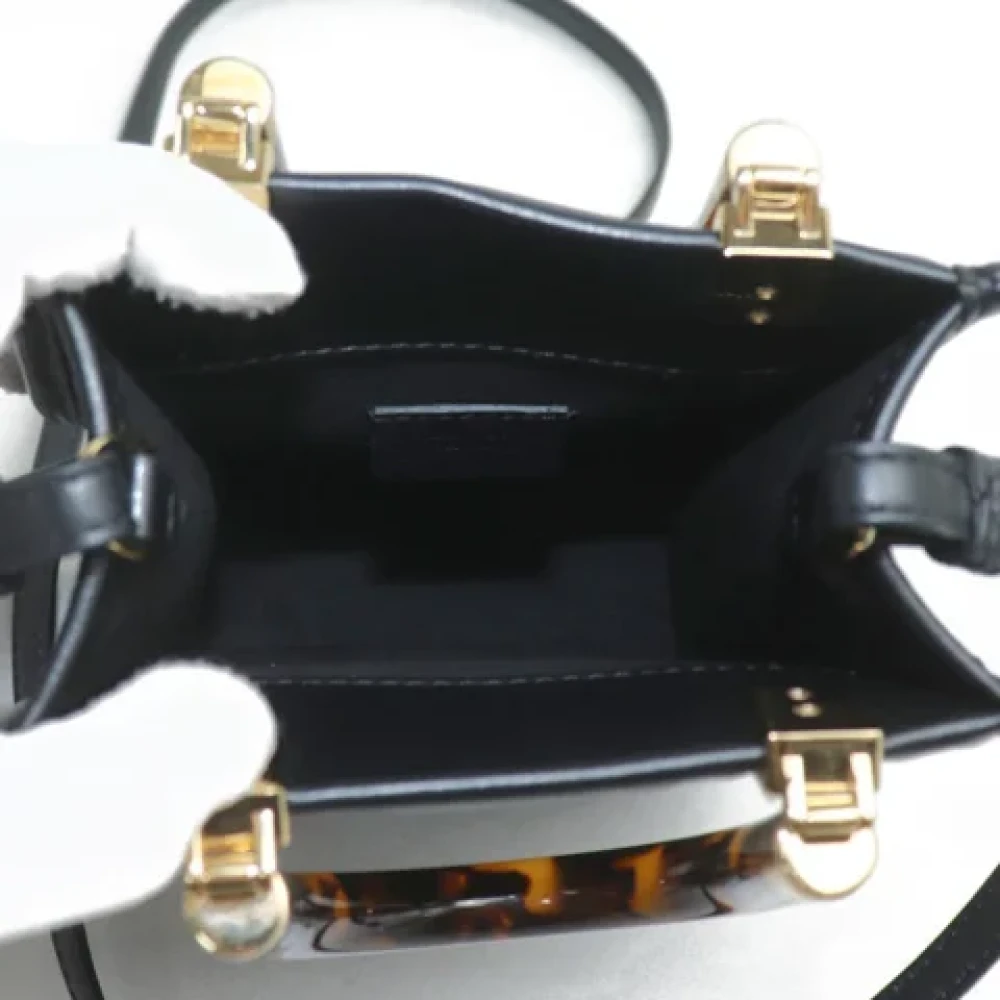 Fendi Vintage Pre-owned Leather fendi-bags Black Dames