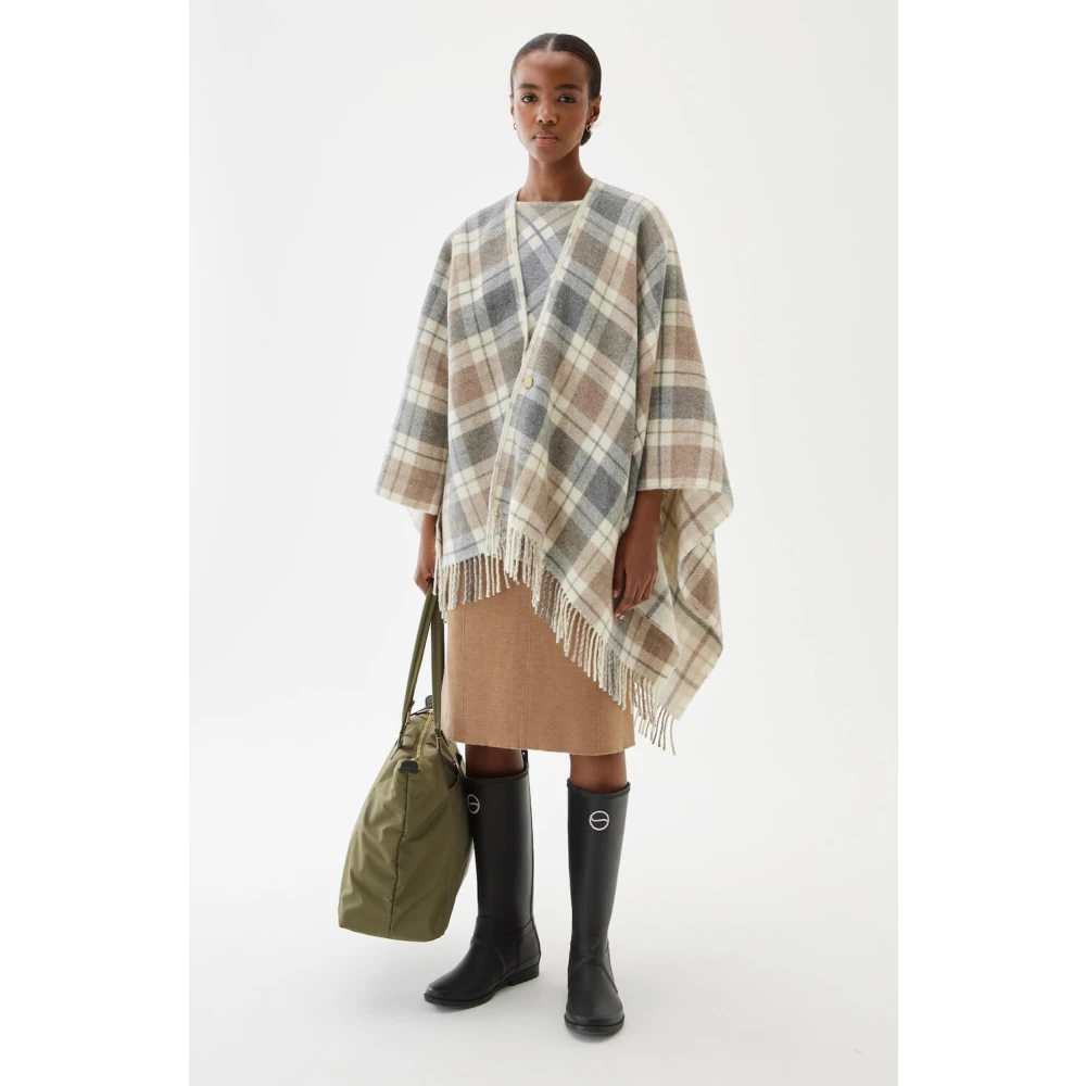 Busnel Annette Poncho Multicolor Dames