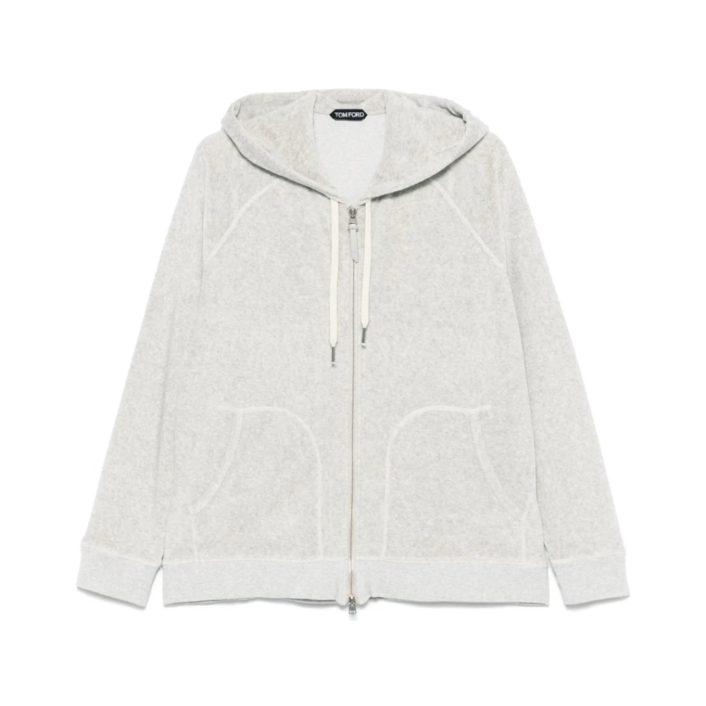 Sweatshirts & Hoodies > Zip-throughs - - Tom Ford - Modalova