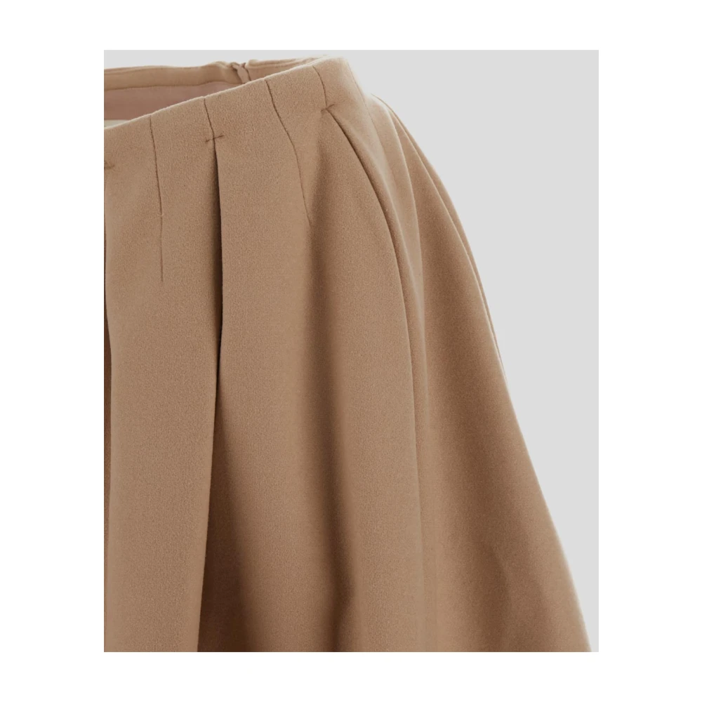 Patou Wollen Rok Beige Dames