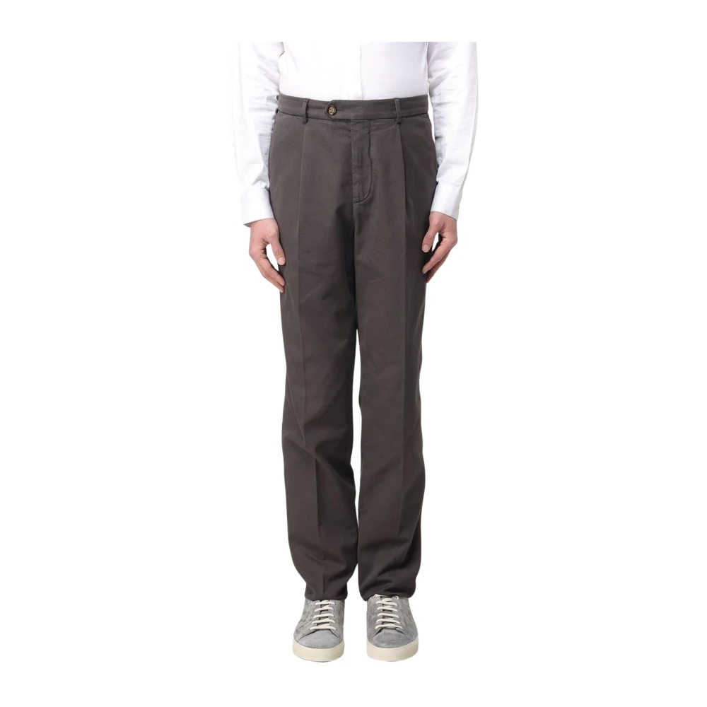 Trousers > Straight Trousers - - Brunello Cucinelli - Modalova