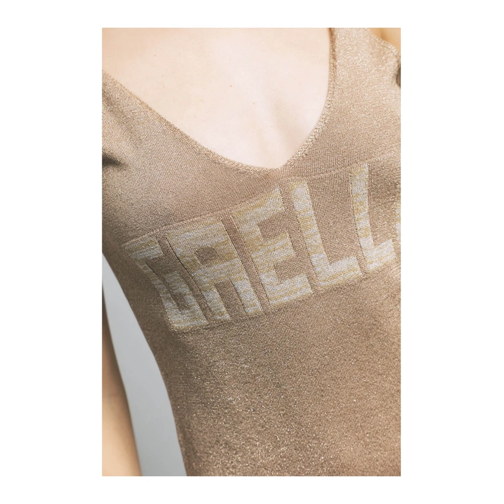 Gaëlle Paris Maxi Jurk Beige Dames