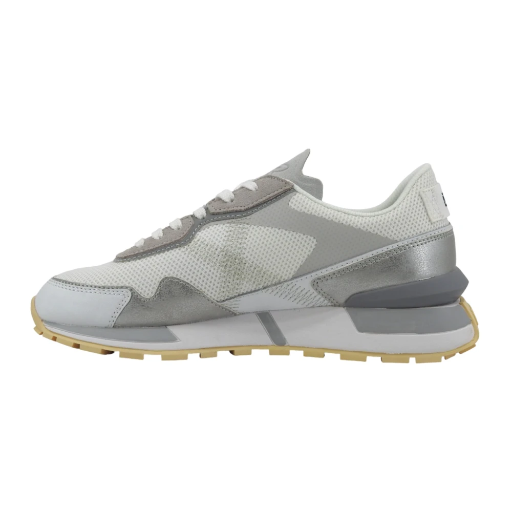 Munich Women's White Sneakers, 6 Uk, Trainers