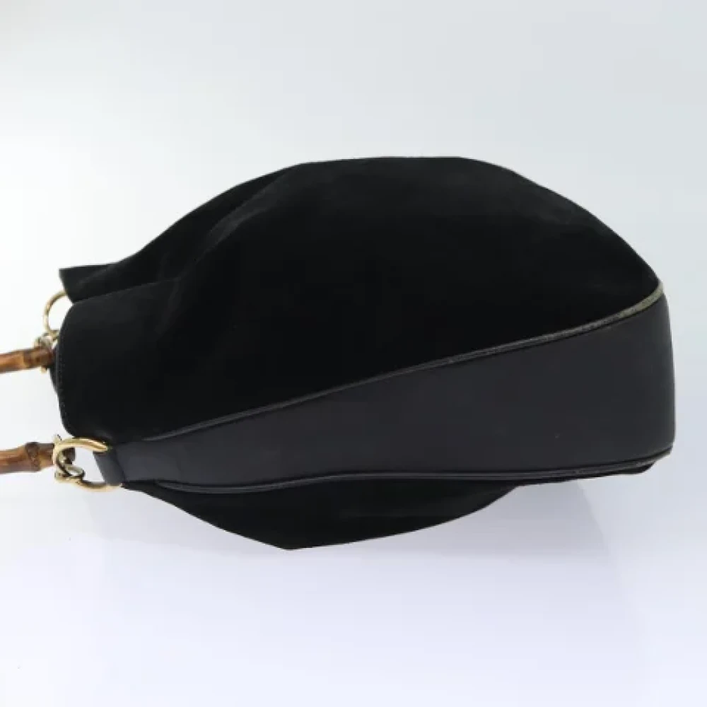 Gucci Vintage Pre-owned Suede gucci-bags Black Dames