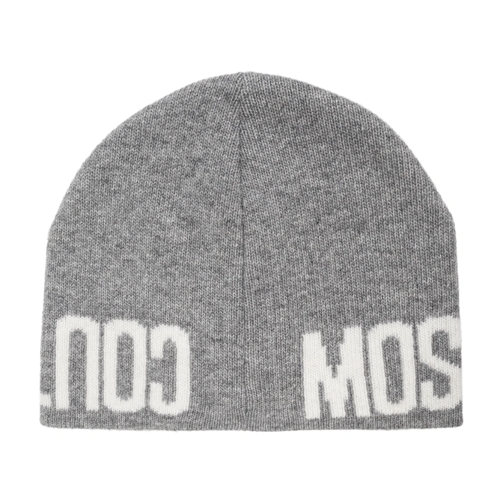 Moschino Pet met logo Gray Unisex