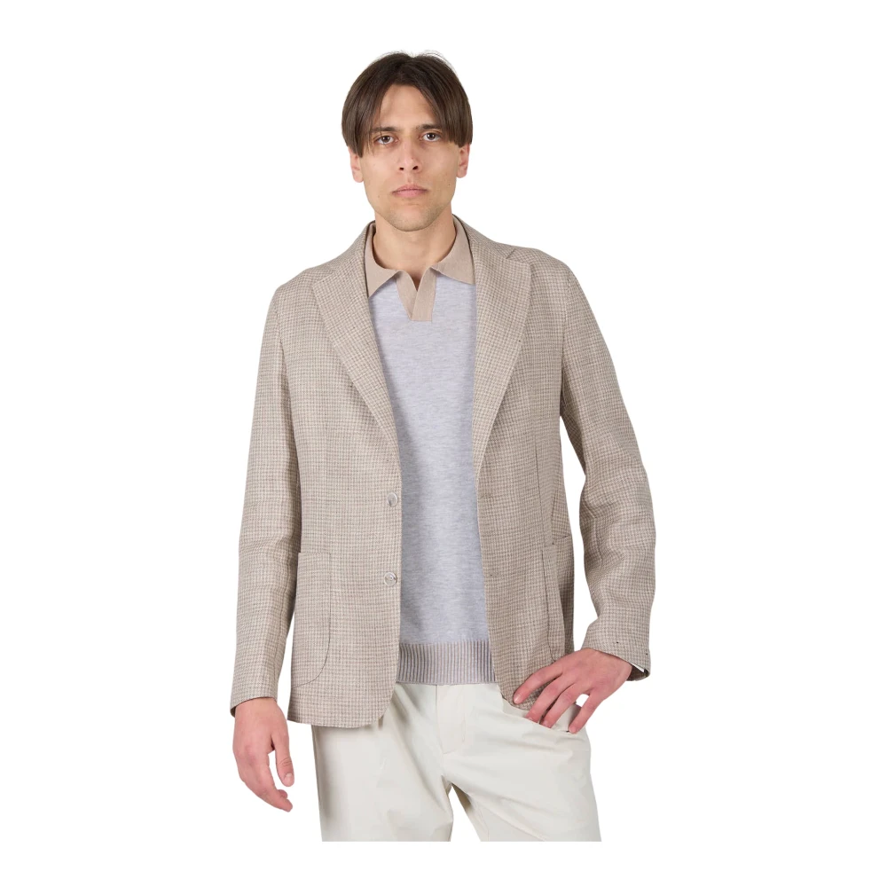 Barba - Jackets > Blazers - Beige - Barba - Modalova