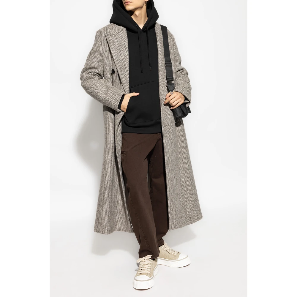 Ami Paris Logo Hoodie Black Heren