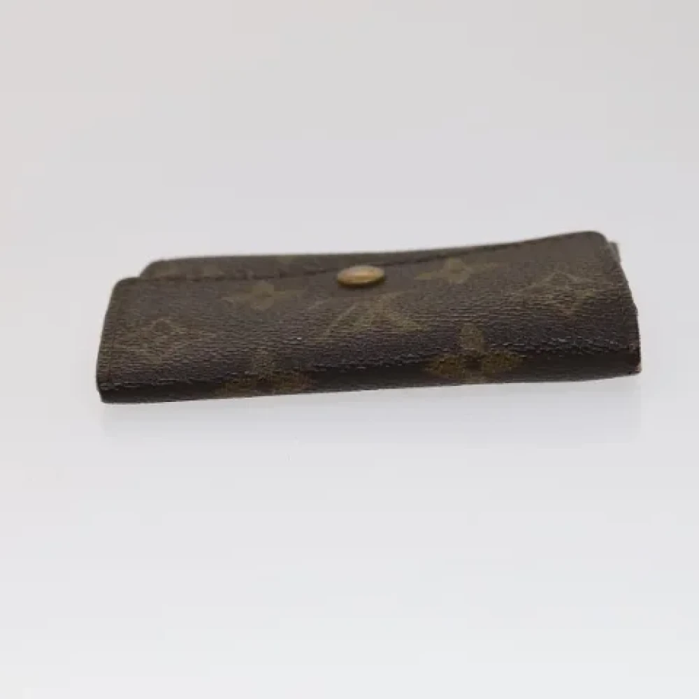 Louis Vuitton Vintage Pre-owned Canvas wallets Brown Dames