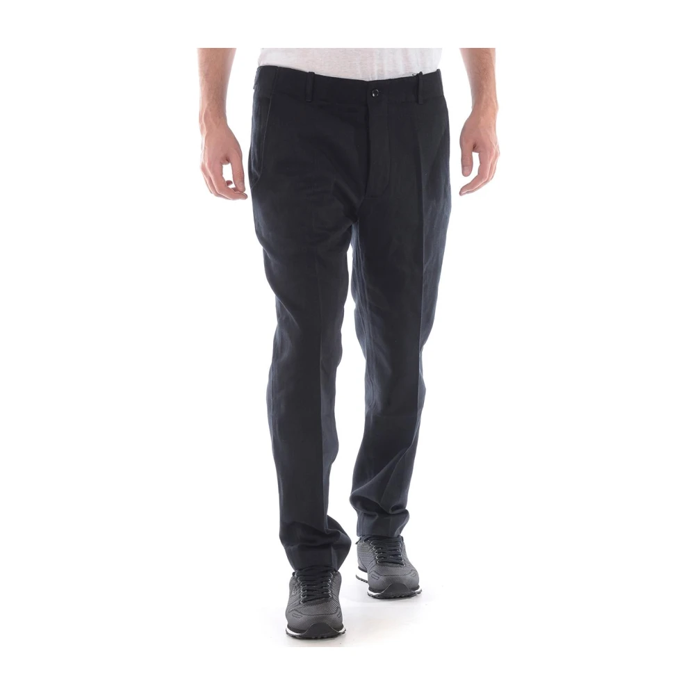 Daniele Alessandrini Men's Black Chinos, Xl, Jeans Trouser