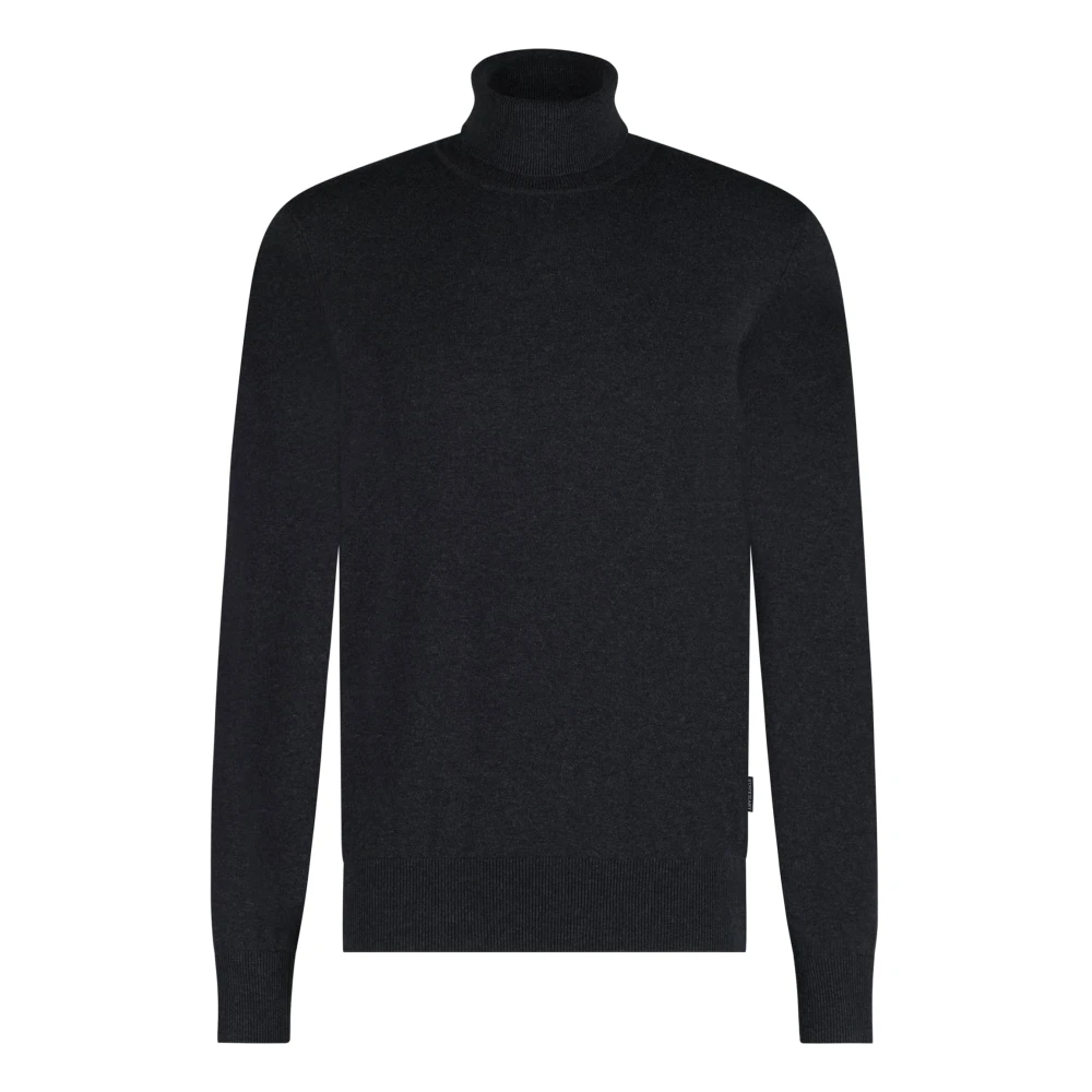 State of Art Stijlvolle Roll Neck Sweater Gray Heren