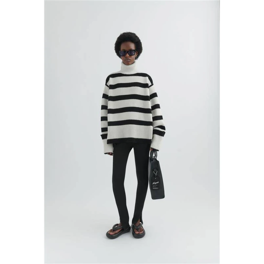 Axel Arigato Remain Turtleneck Sweater Gray Dames
