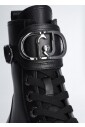 bottines-noires-en-cuir-avec-boucle-logo-et-fermeture-eclair