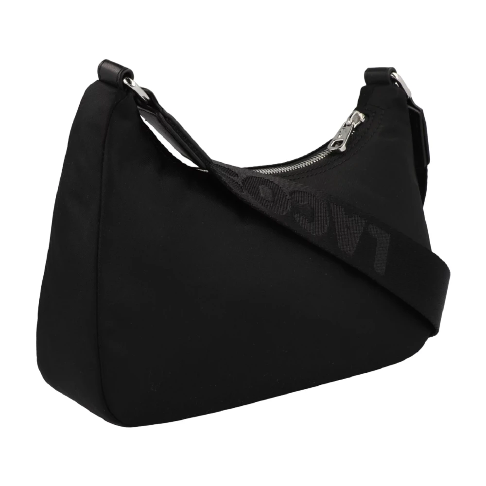 Lacoste Stijlvolle Schoudertas Zwart Black Dames