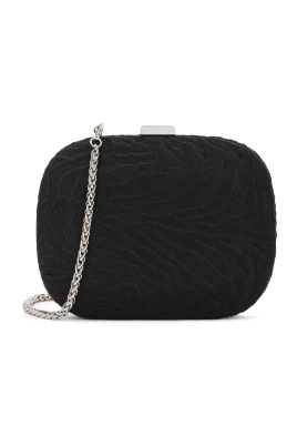 Zebra mönster clutch väska