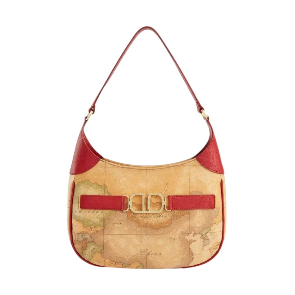 Alviero Martini 1a Classe Moderne 3D Geo Schoudertas Multicolor Dames