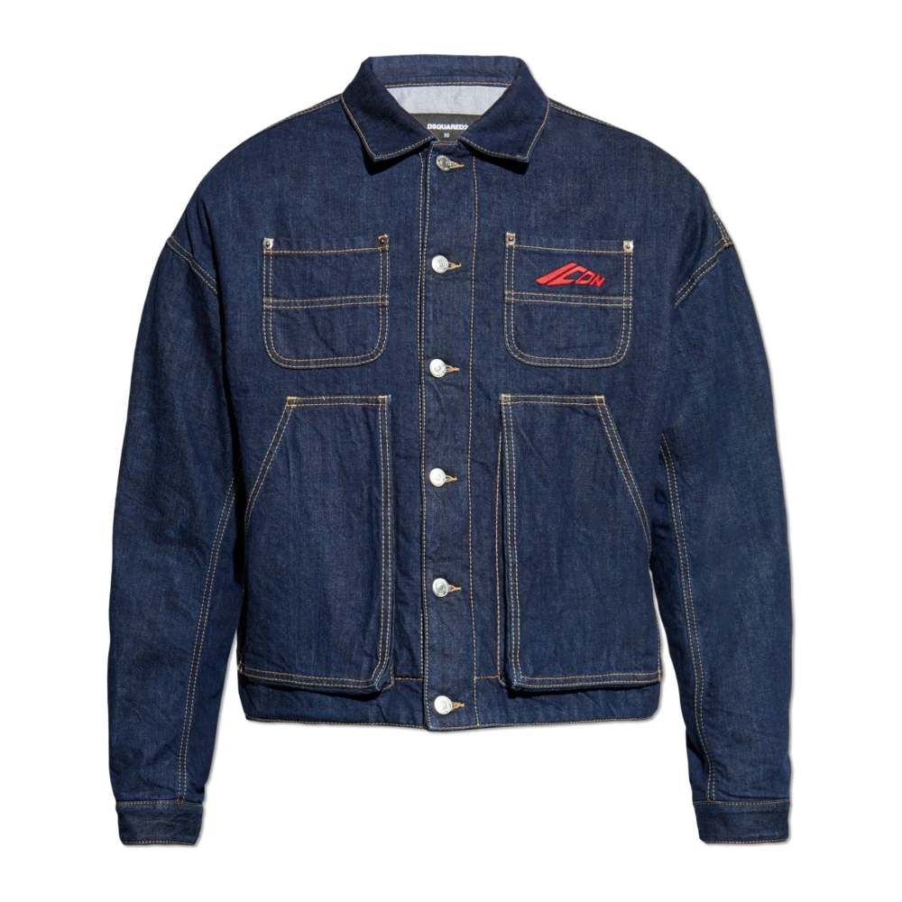 Jackets > Denim Jackets - - Dsquared2 - Modalova