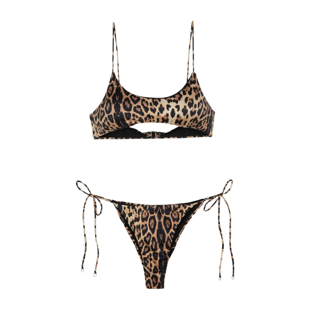 F**k Bikinitop EN Verstelbare Spotted Broekjes Multicolor Dames