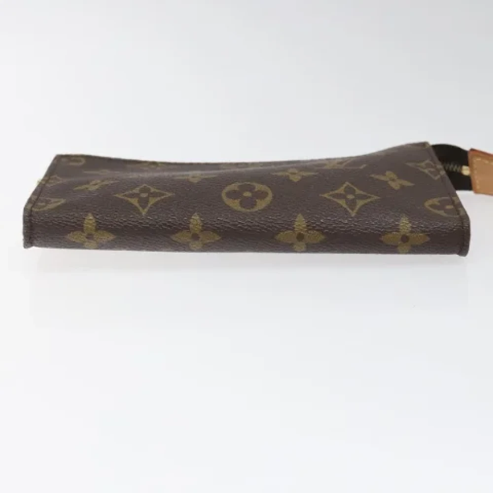 Louis Vuitton Vintage Pre-owned Canvas pouches Brown Dames