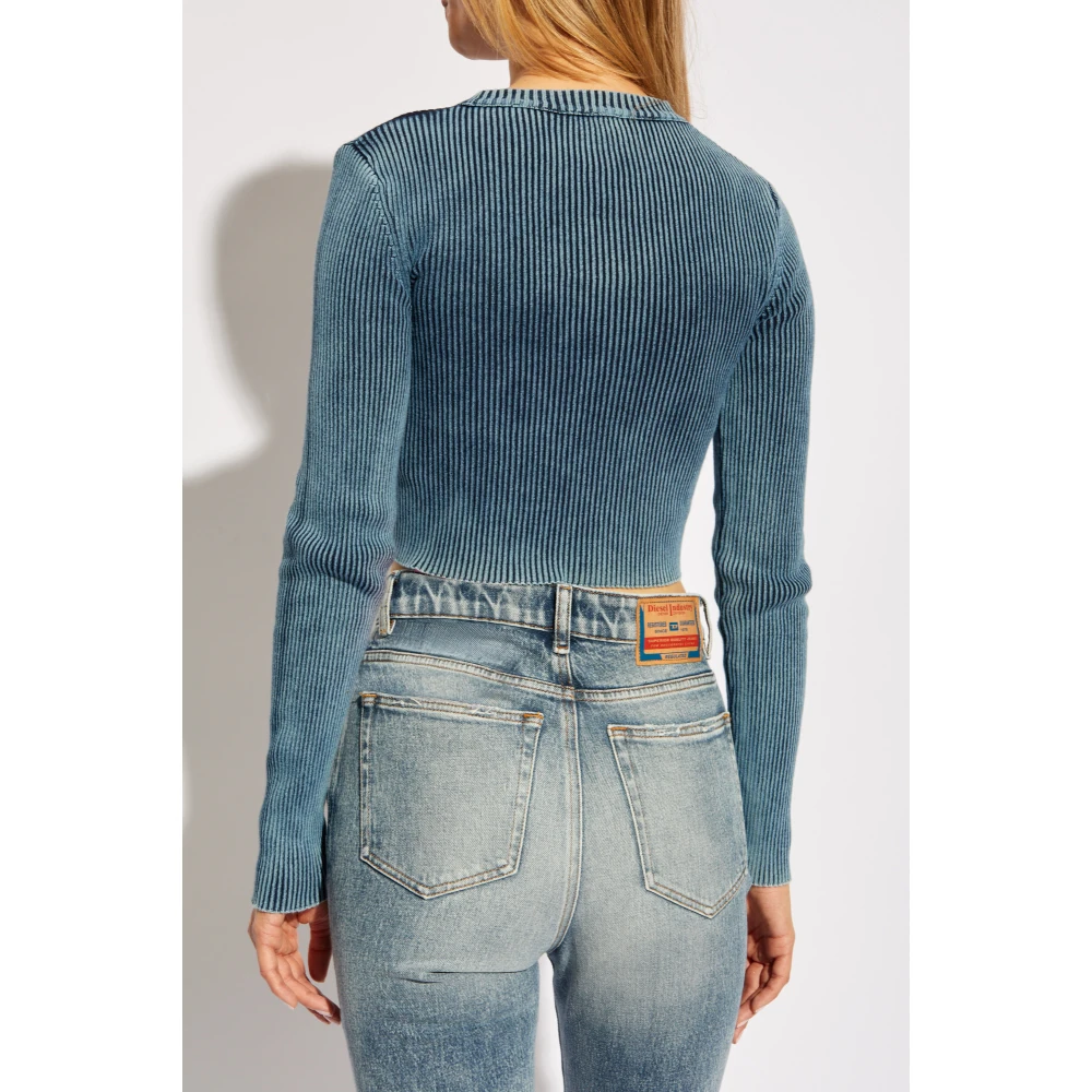 Diesel Top `M-Anchor-A` Blue Dames