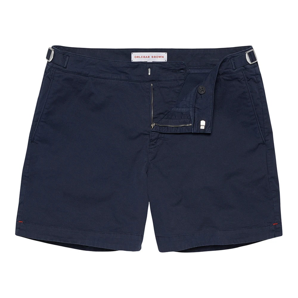 Marineblå Bulldog Bomullstwill Shorts