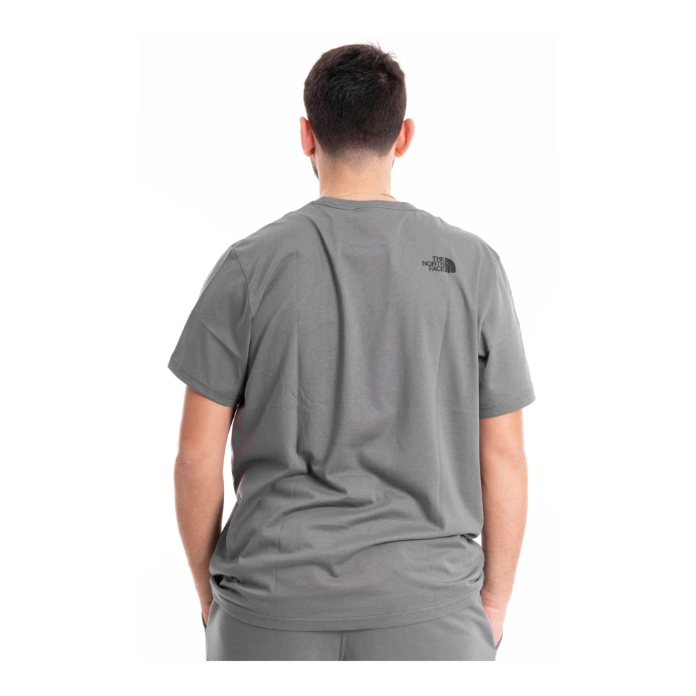 The North Face Heren Casual T-shirt Gray Heren
