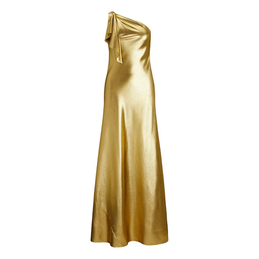 Ralph Lauren 253918412002 Lange Jurken Yellow Dames