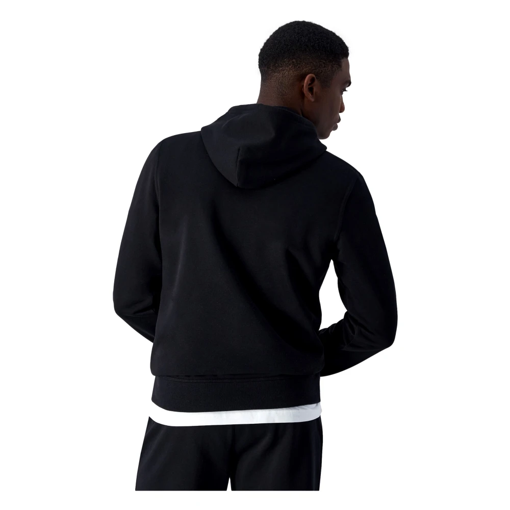 Champion Zwarte hoodie met geborduurd logo Black Heren