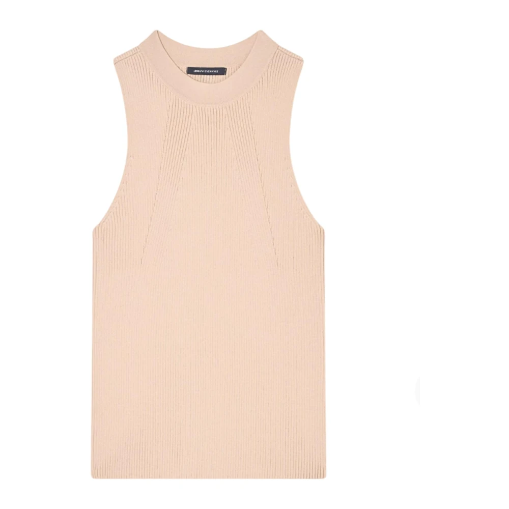 Armani Exchange Donna Beige Top, M, New,