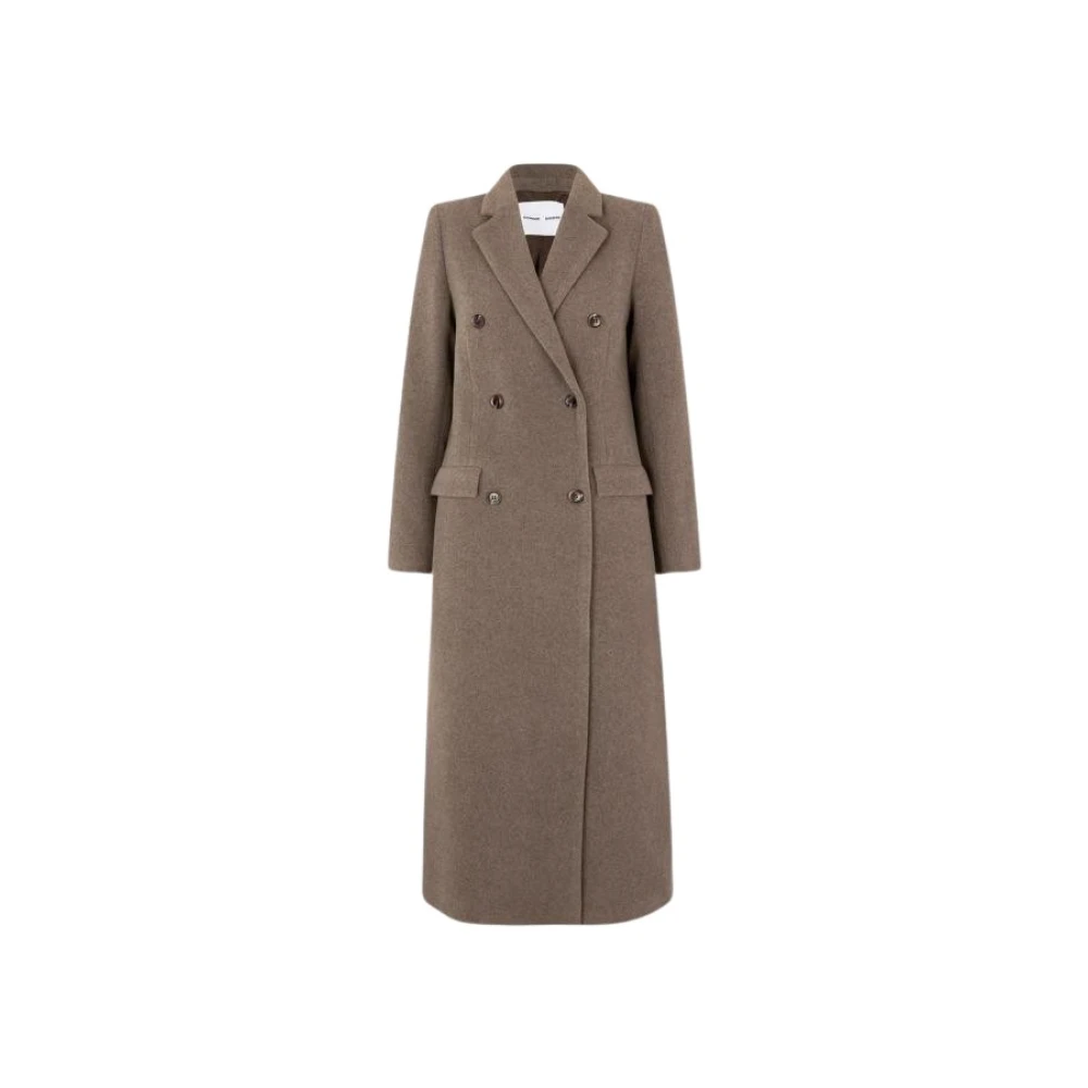 Samsøe Scandinavische Stijl Falcon Coat Gray Heren