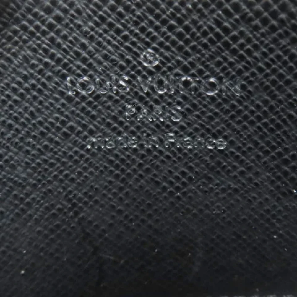 Louis Vuitton Vintage Pre-owned Canvas wallets Black Dames