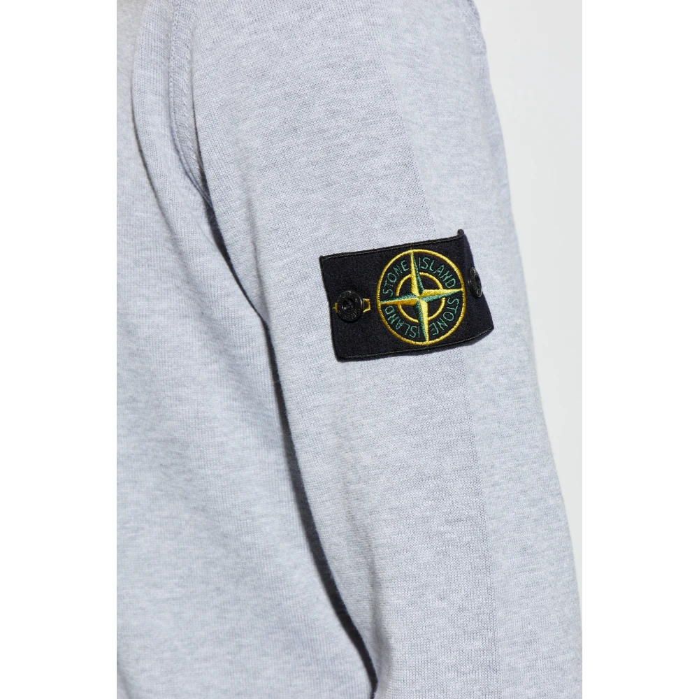 Stone Island Trui met logo Gray Heren