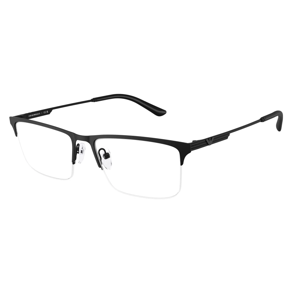 Emporio Armani Men's Black Glasses, 57 Mm, Stylish Eyeglasses Ea1177 In