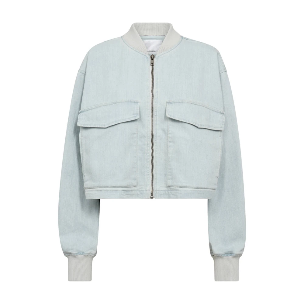 Co'Couture Denim Bomber Jack 30312 Blue Dames