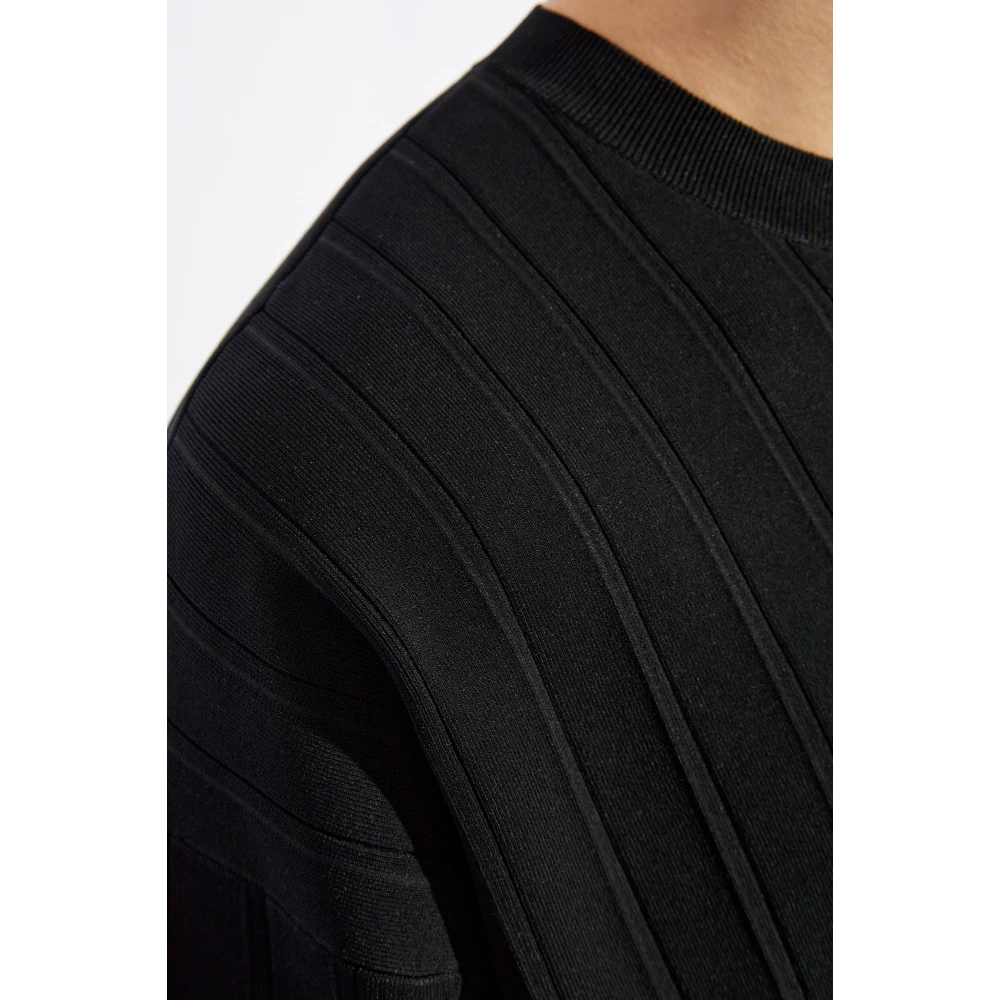 Helmut Lang T-shirt met logo Black Heren