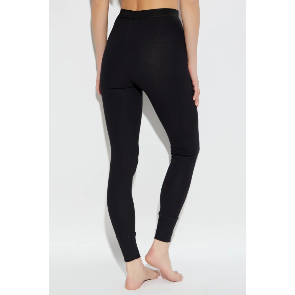Versace Ondergoed leggings Black Dames